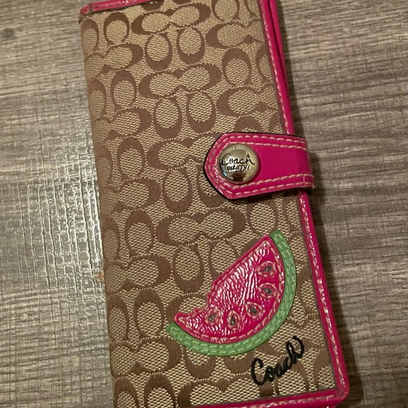 Coach Bags Coach Watermelon Wallet Poshmark